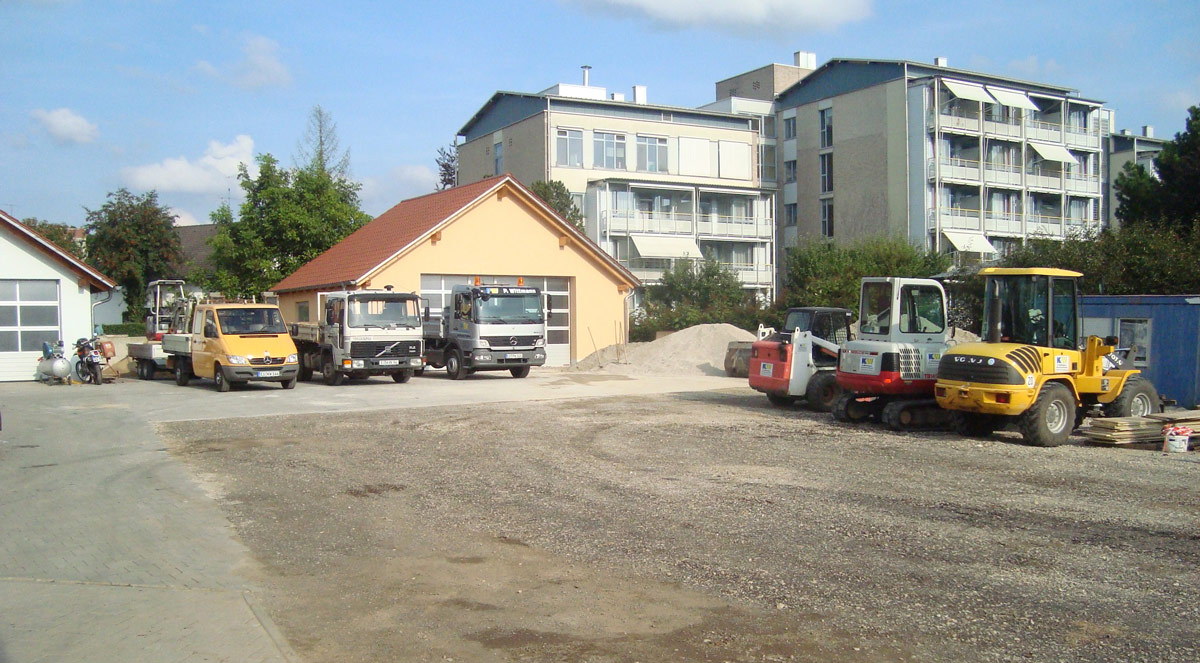 Betriebsgelände PW Bau in Denkendorf